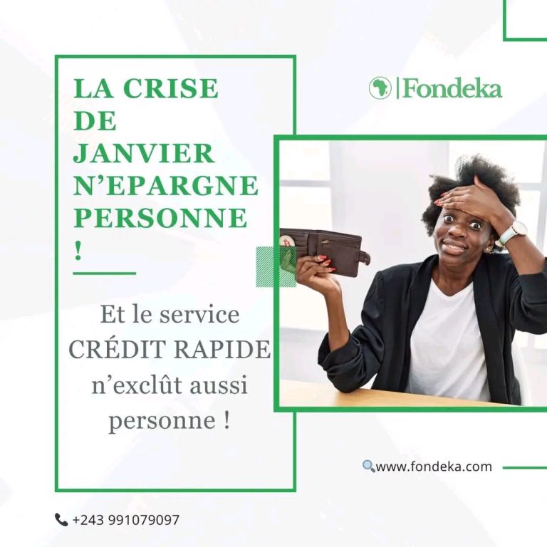Fondeka : Votre Partenaire de Confiance pour des Crédits Rapides sans Tracas